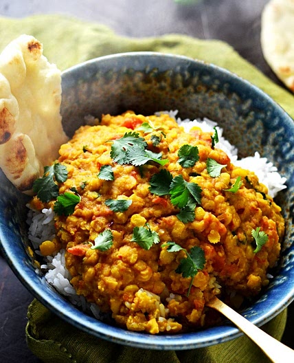 Slow Cooker Indian Lentils