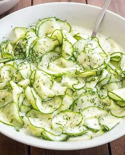 German Cucumber Salad Recipe