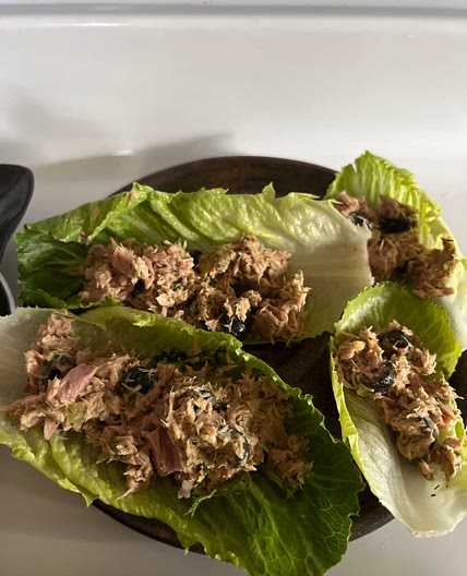 Curry dill tuna salad