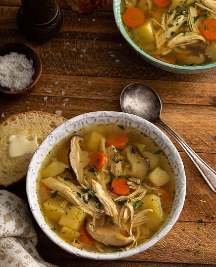 Healing Instant Pot Chicken Soup Recipe