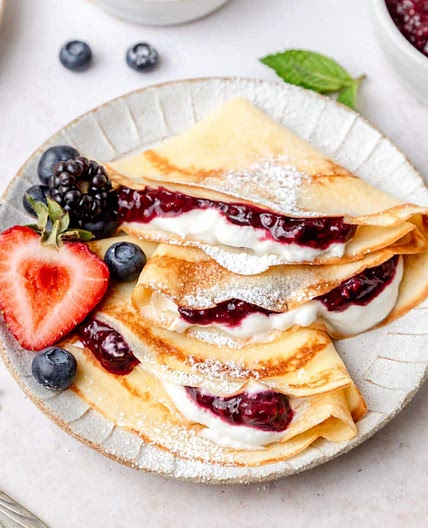 Sourdough Crepes