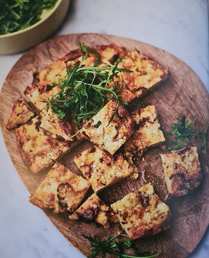 Cauliflower, Chorizo & Corn Frittata