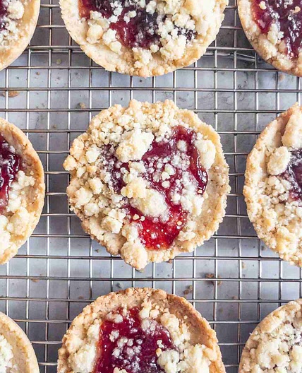 Strawberry Jam Cookies