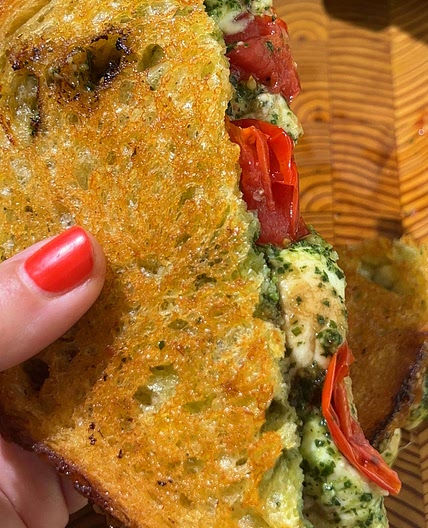 Caprese Grilled Cheese