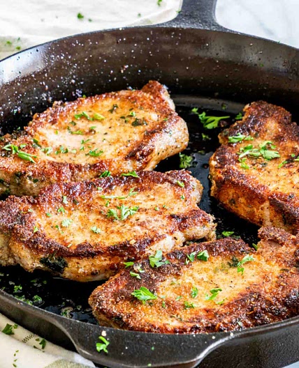 Italian Pork chops 