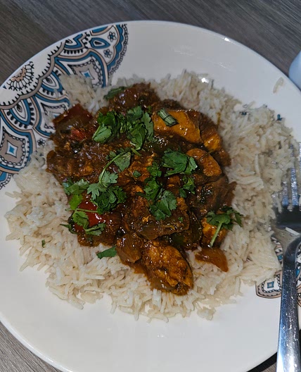 Chicken jalfrezi