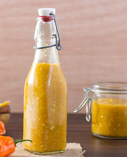 Sauce piquante à la mangue et habanero (La meilleure)