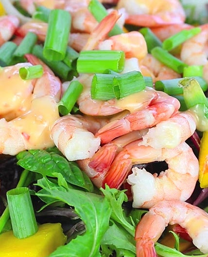 Shrimp, Jicama and Mango Salad Recipe