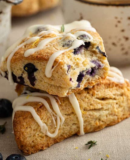 Lemon Blueberry Scones
