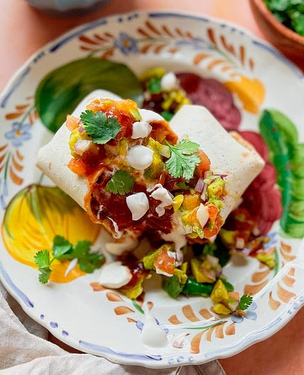 Air Fryer Burrito