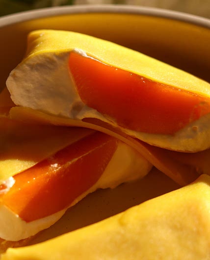 Mango Pancakes (Hong Kong style)