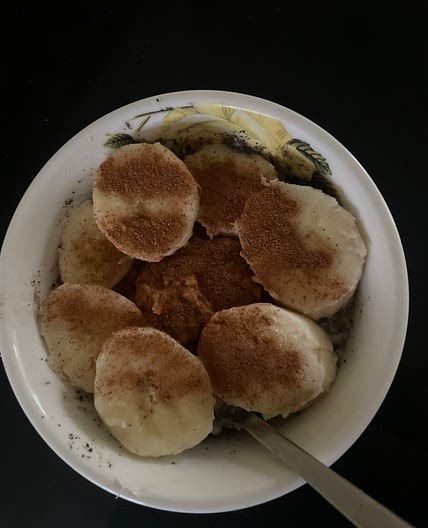Banana nut oatmeal