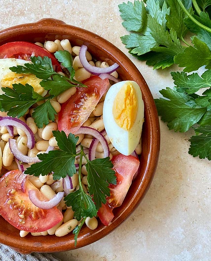 Summer Butter Beans Salad