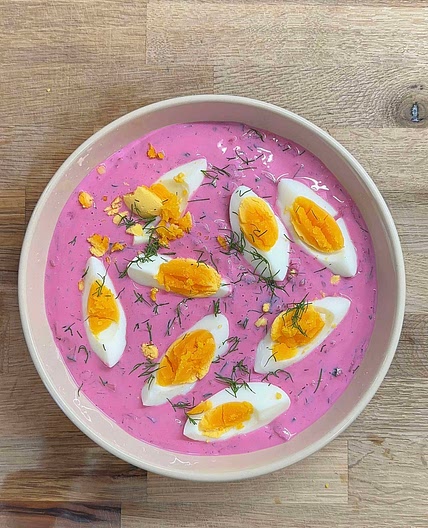 Saltibarščiai - Cold Beet Soup