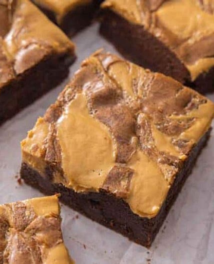 Peanut Butter Fudge Brownies