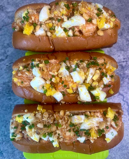 Palabok Style Shrimp rolls 