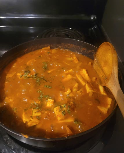 Paneer-Bell Pepper Curry