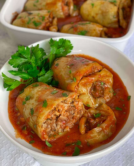 Middle Eastern Stuffed Peppers 