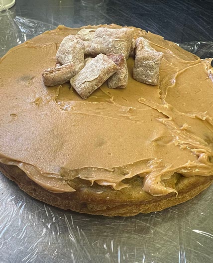 Healthy Doggie Birthday Cake 