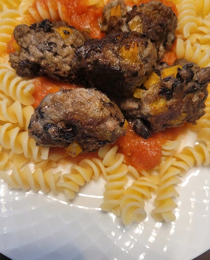 Fiber Filled Meatballs