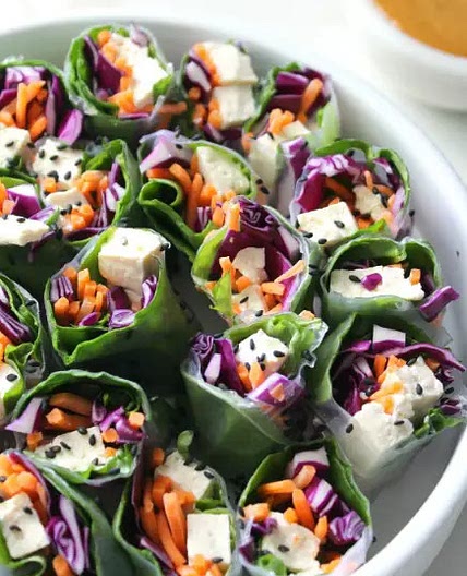Vegan Rice Paper Rolls