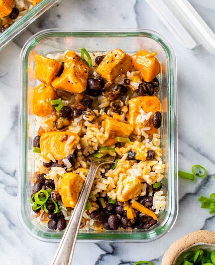 Buffalo Chicken Rice Bowls (SkinnyTaste)