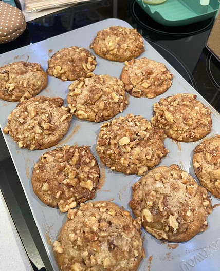 Banana nut muffins