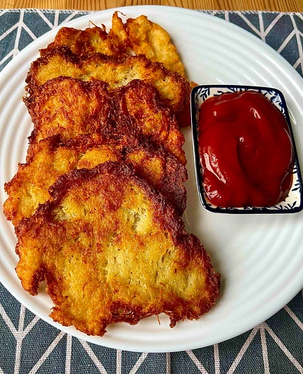 Crispy German Potatoes - Kartoffelpuffer 