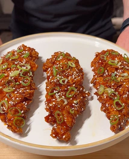 Korean Fried Chicken Tenders 🍗