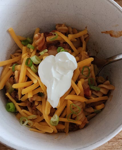 Chorizo pasta