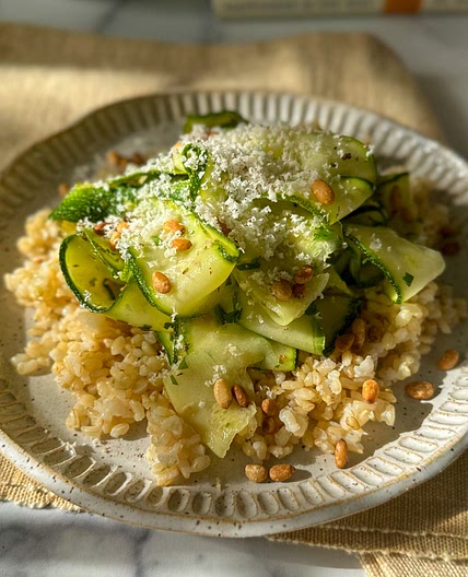 Shaved Zucchini Salad