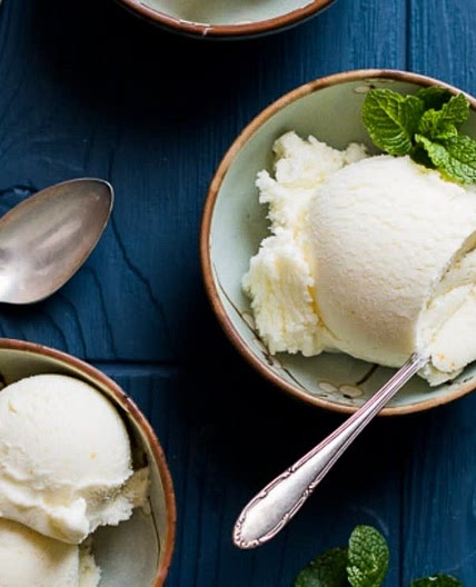 Yuzu sherbet