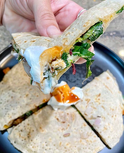 Garden Quesadillas 