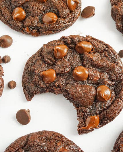 Double Chocolate Cookies