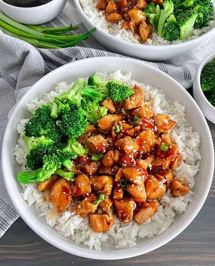 Teriyaki Chicken Rice Bowl Recipe