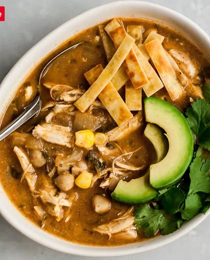 Healthy White Chicken Chili