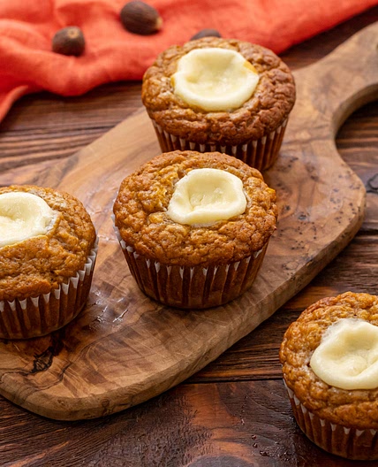 Pumpkin Cream Cheese Muffins (Starbucks Copycat)
