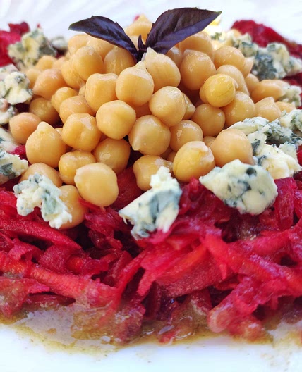 Beet, Carrot & Apple salad