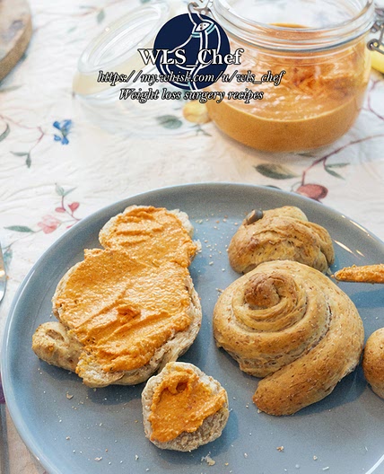 Roast pepper and goatcheese spread - WLS recipe