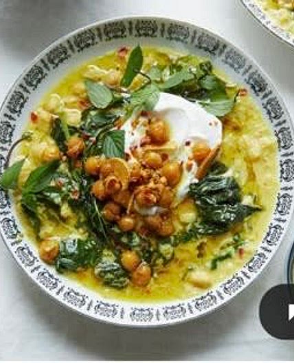 Leblebije u corbi od kokosa i djumbira