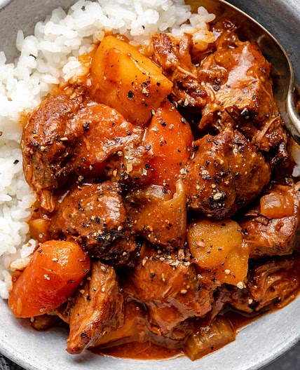 Grandpa Clarence's Hawaiian Beef Stew