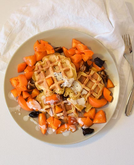 Buttermilch-Waffeln