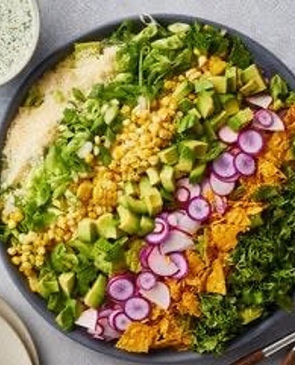 Chopped Salad With Jalapeño-Ranch Dressing