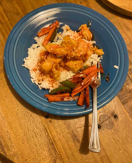 Sweet and sour chicken