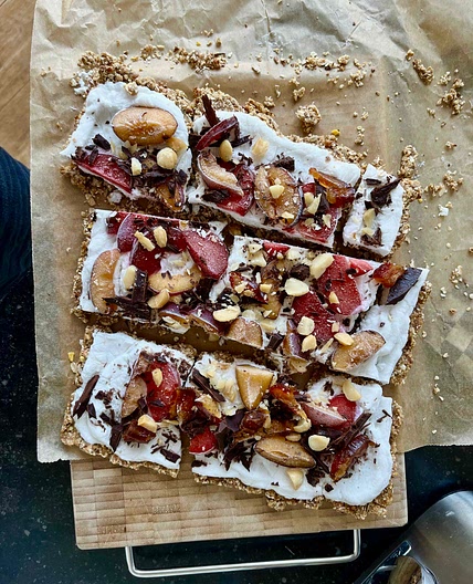 Prep yoghurt bars 