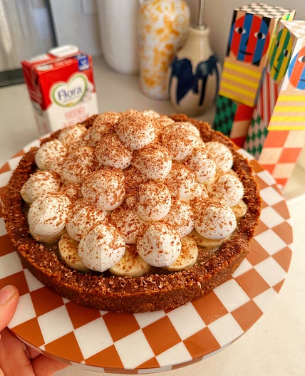 Banoffee Pie (Dairy-Free and Vegan)