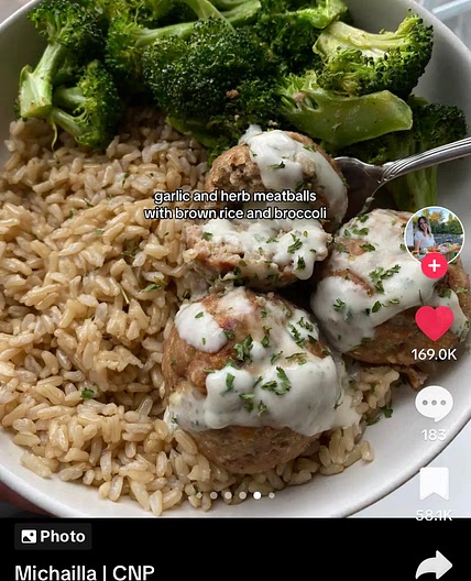 Herb & Garlic Meatballs