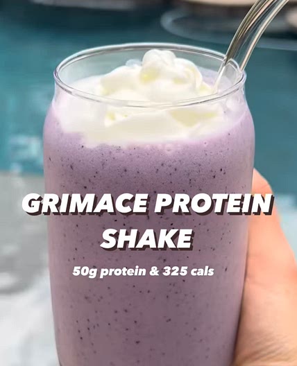 Grimace Protein Shake 