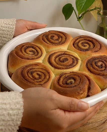 Small Batch Brown Butter Cinnamon Rolls