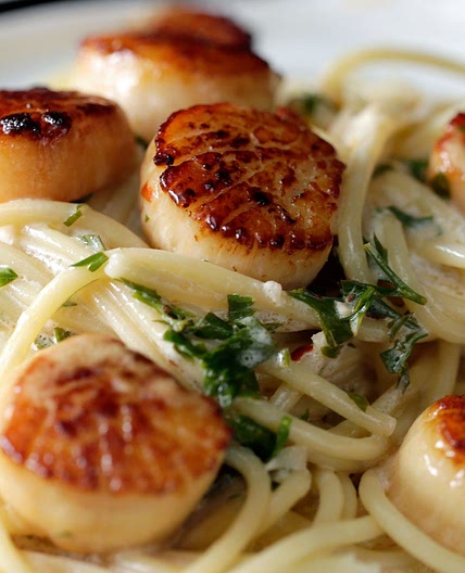 Lemon Garlic Butter Scallops